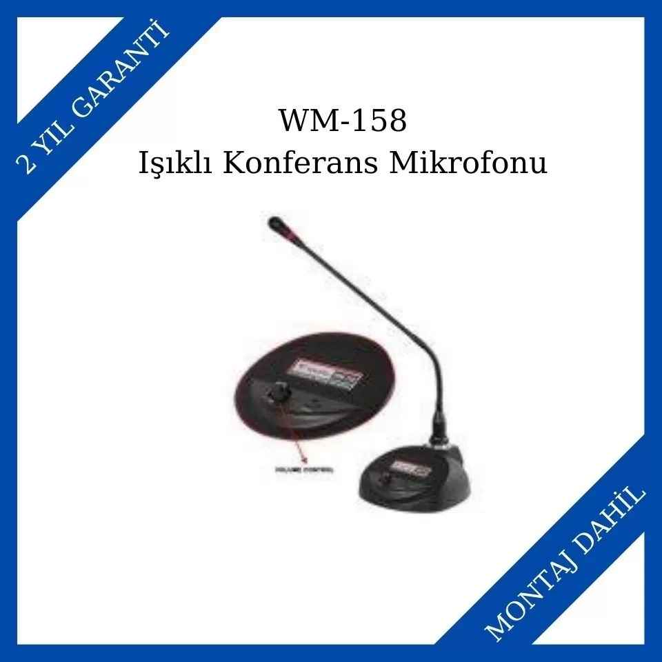 Westa WM-158 Işıklı Konferans Mikrofonu