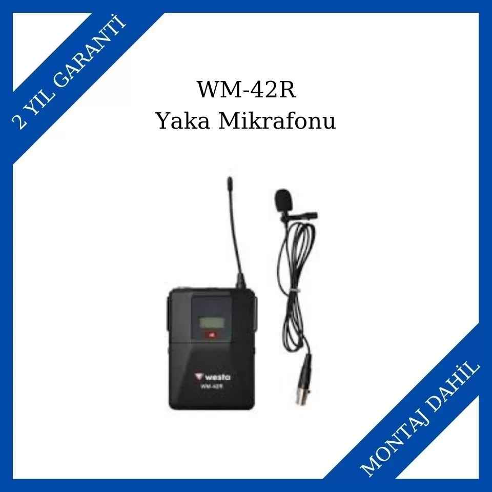 Westa WM-42R Yaka Mikrofonu