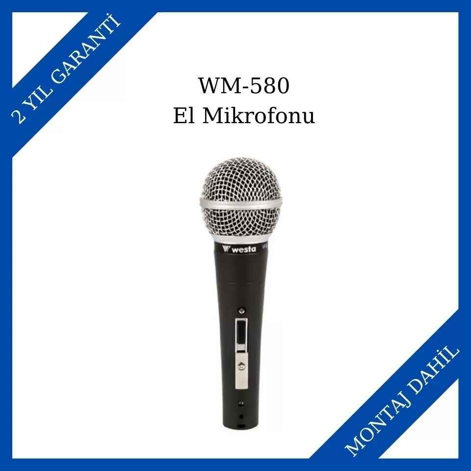 Westa WM-580 El Mikrofonu