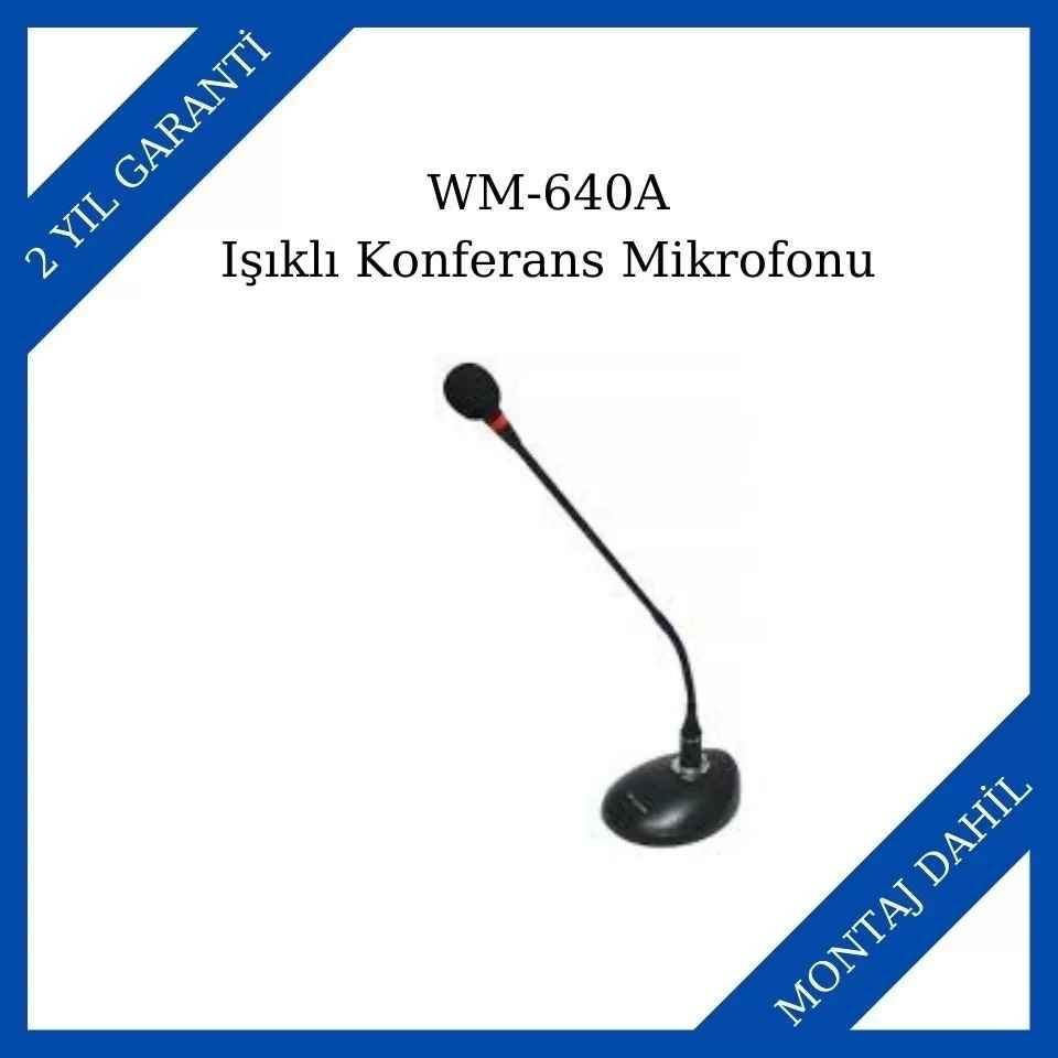 Westa WM-640A Işıklı Konferans Mikrofonu