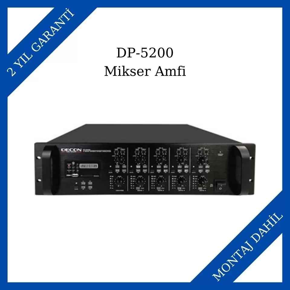 Decon DP-5200 Mikser Amfi