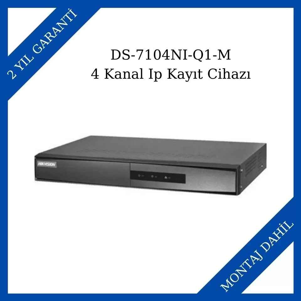 Haikon/Hikvision DS-7104NI-Q1-M 4 Kanal Ip Kayıt Cihazı