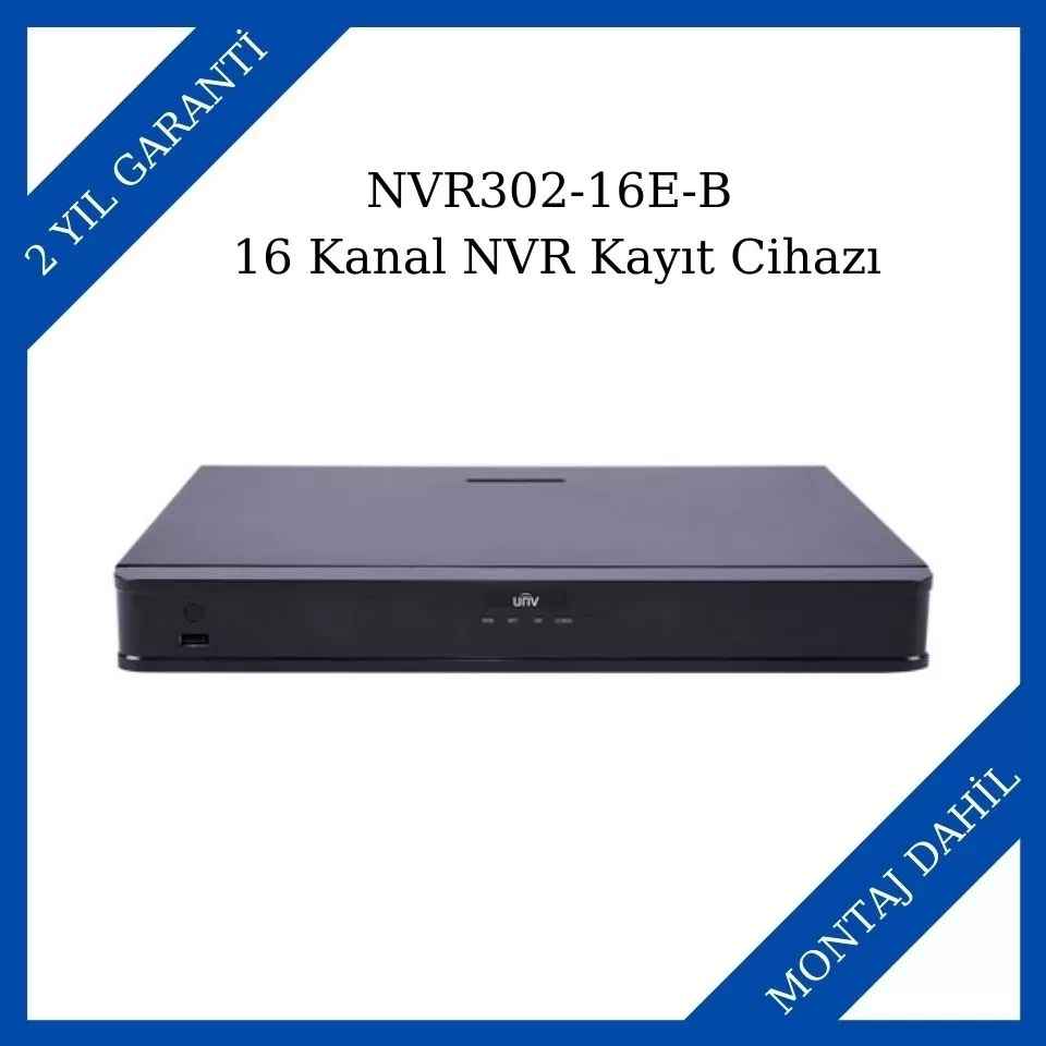 Uniview NVR302-16E-B 16 Kanal NVR Kayıt Cihazı