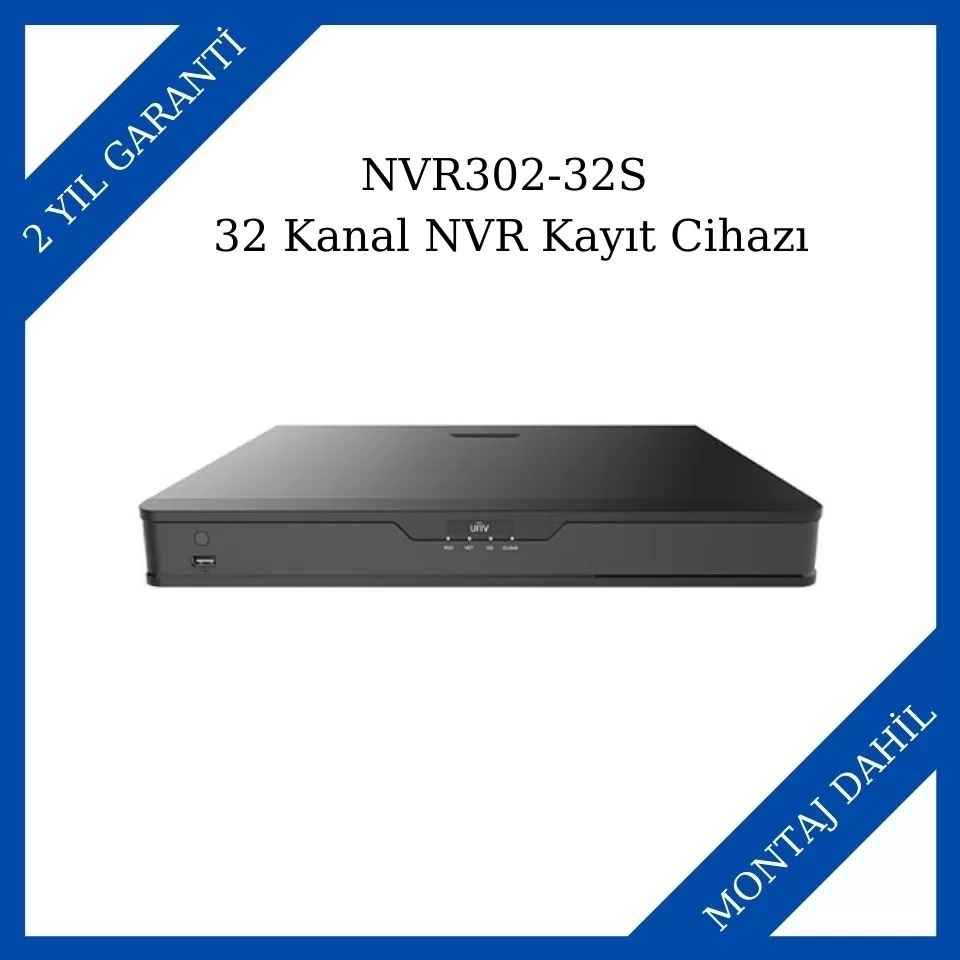 Uniview NVR302-32S 32 Kanal NVR Kayıt Cihazı