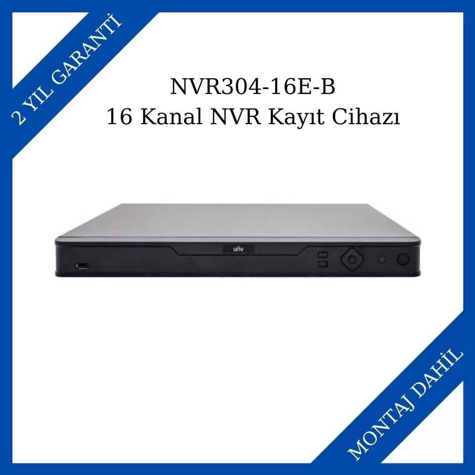 Uniview NVR304-16E-B 16 Kanal NVR Kayıt Cihazı