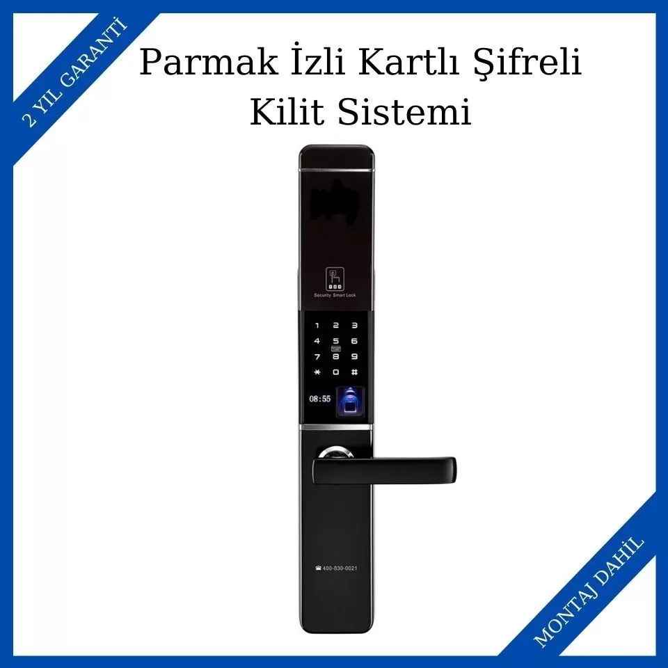 Neflock Parmak İzli Kartlı Şifreli Kilit Sistemi