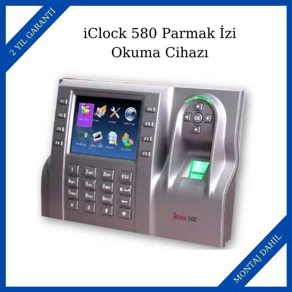 ZKTeco iClock 580 Parmak İzi Okuma Cihazı