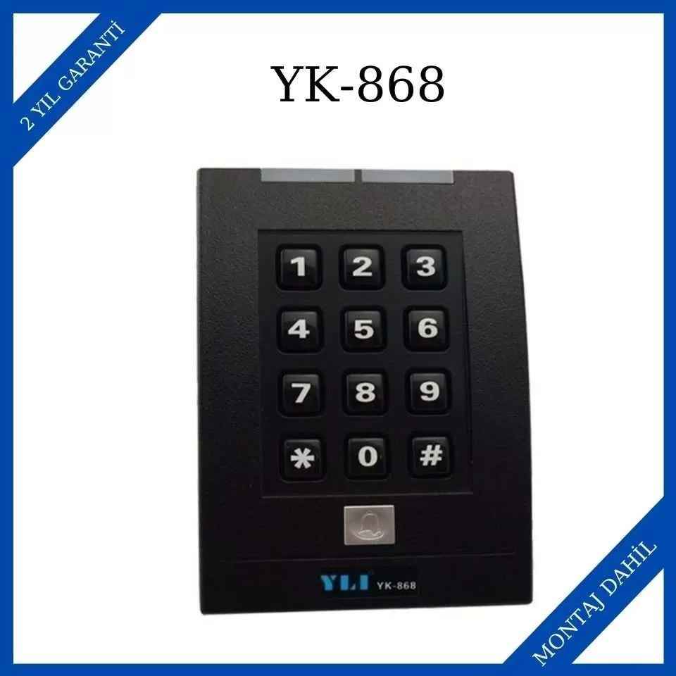 ZKTeco YK 868 Şifreli Geçiş Terminali