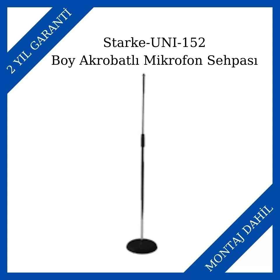Westa Starke-UNI-152 Boy Akrobatlı Mikrofon Sehpası