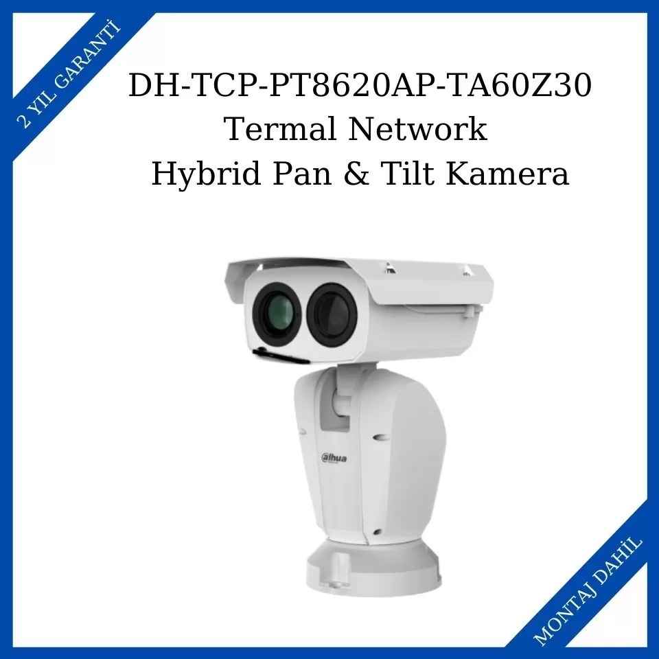 Dahua DH-TCP-PT8620AP-TA60Z30 Termal Network Hybrid Pan ve Tilt Kamera