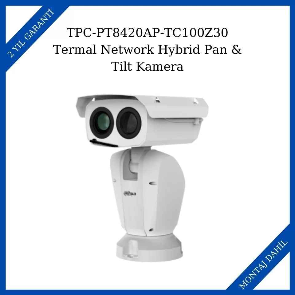 Dahua TPC-PT8420AP-TC100Z30 Termal Network Hybrid Pan ve Tilt Kamera