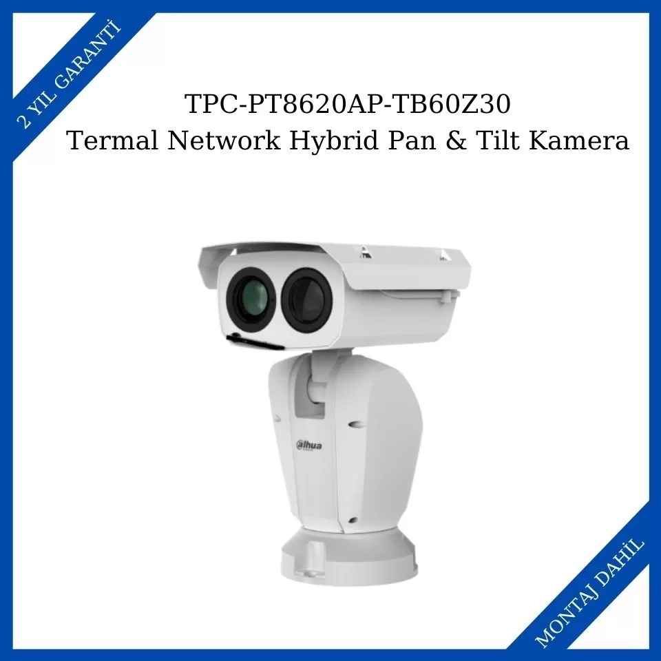 Dahua TPC-PT8620AP-TB60Z30 Termal Network Hybrid Pan ve Tilt Kamera