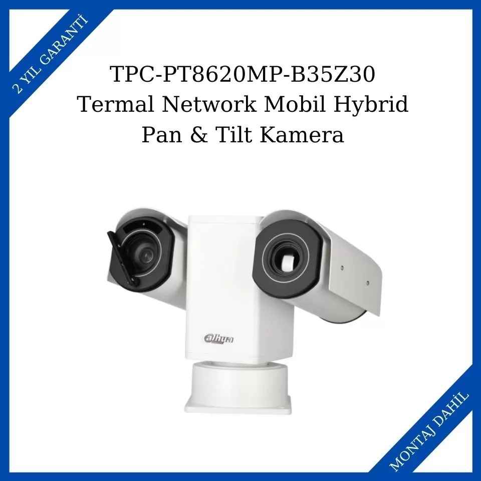 Dahua TPC-PT8620MP-B35Z30 Termal Network Mobil Hybrid Pan ve Tilt Kamera