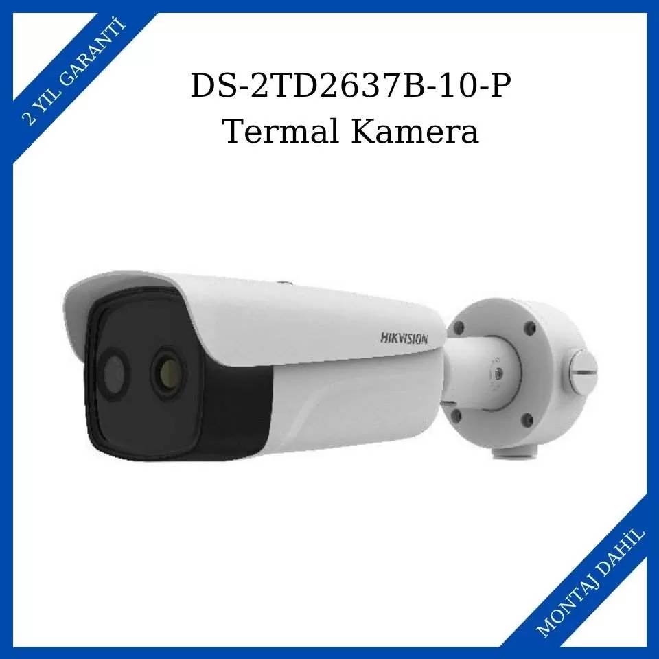 Hikvision DS-2TD2637B-10/P Termografik IP Termal Kamera