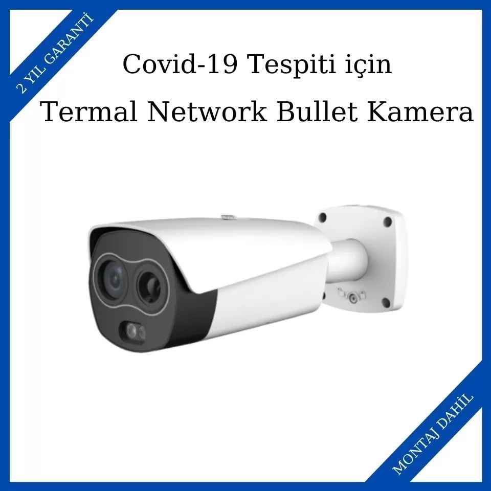 Dahua Covid-19 Tespiti İçin Termal Kamera Network Bullet Kamera