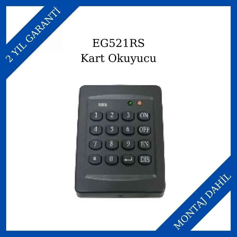 Paradox EG521RS Kart Okuyucu ve Keypad
