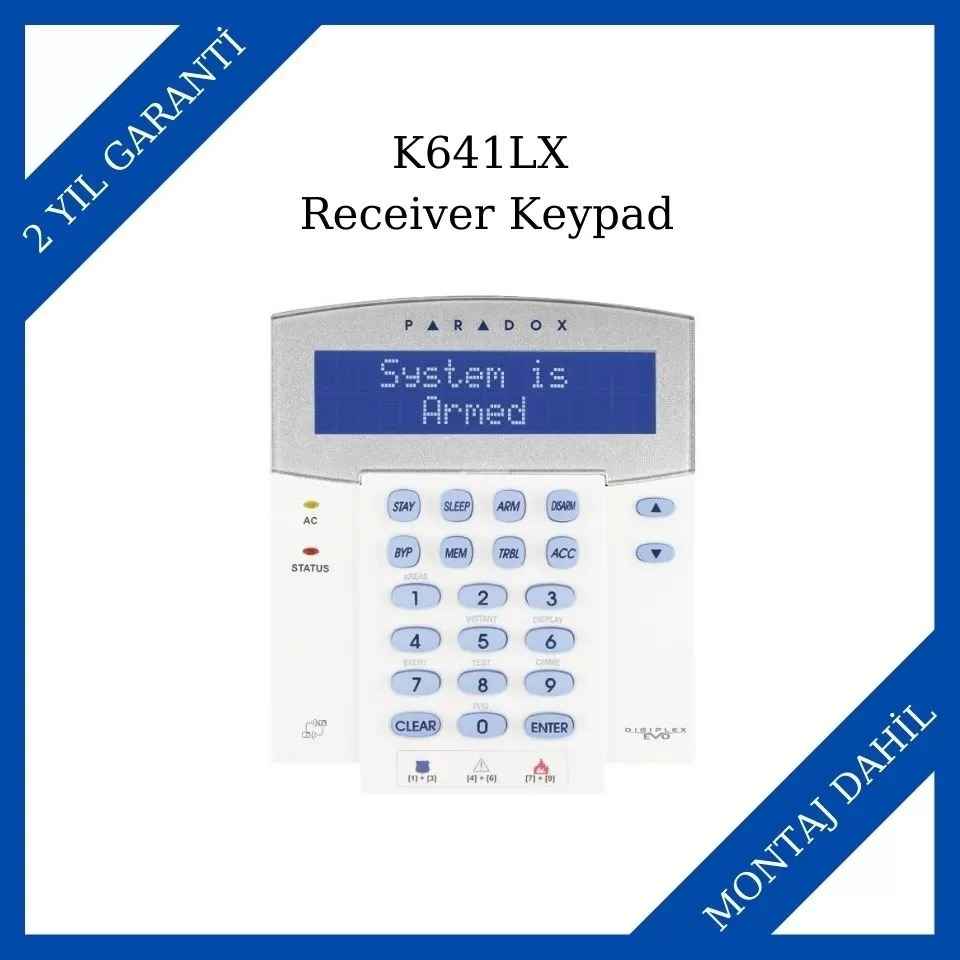 Paradox K641LX Receiver Keypad