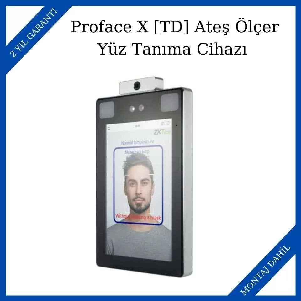 ZKTeco Proface X [TD] Ateş Ölçer Yüz Tanıma Cihazı