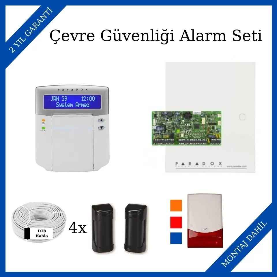 Paradox Çevre Güvenliği Alarm Seti