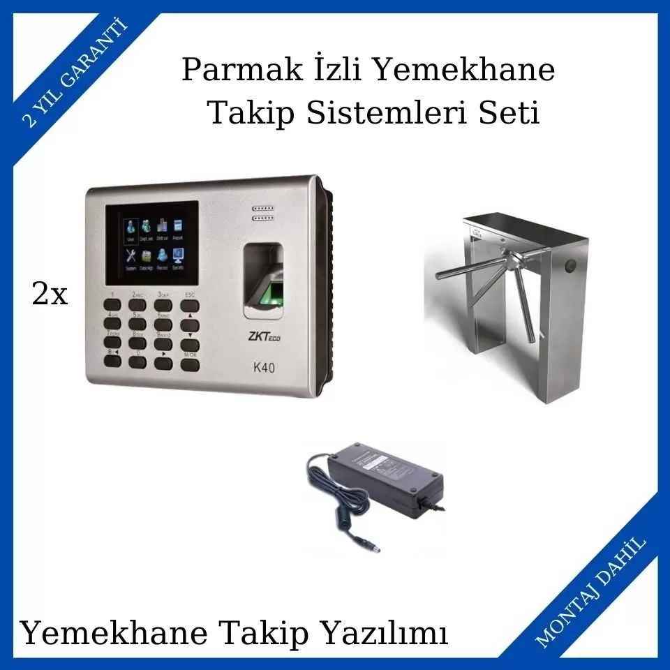 Parmak İzli Yemekhane Takip Sistemleri Seti