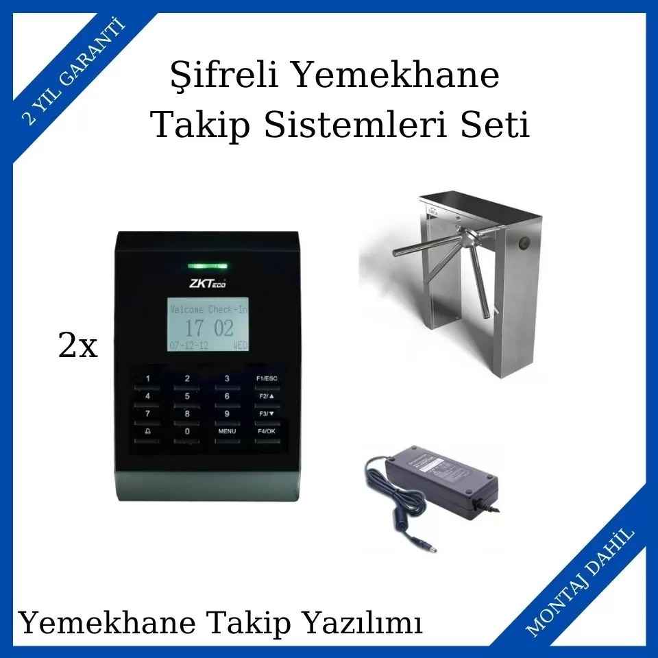 Şifreli Yemekhane Takip Sistemleri Seti