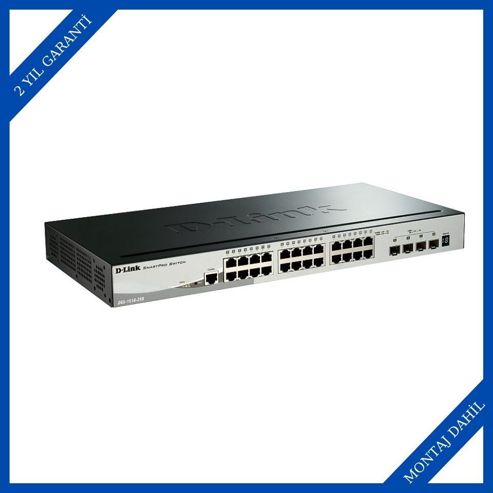 D-Linkc DGS-1510-28X/A1A Poe Switchler