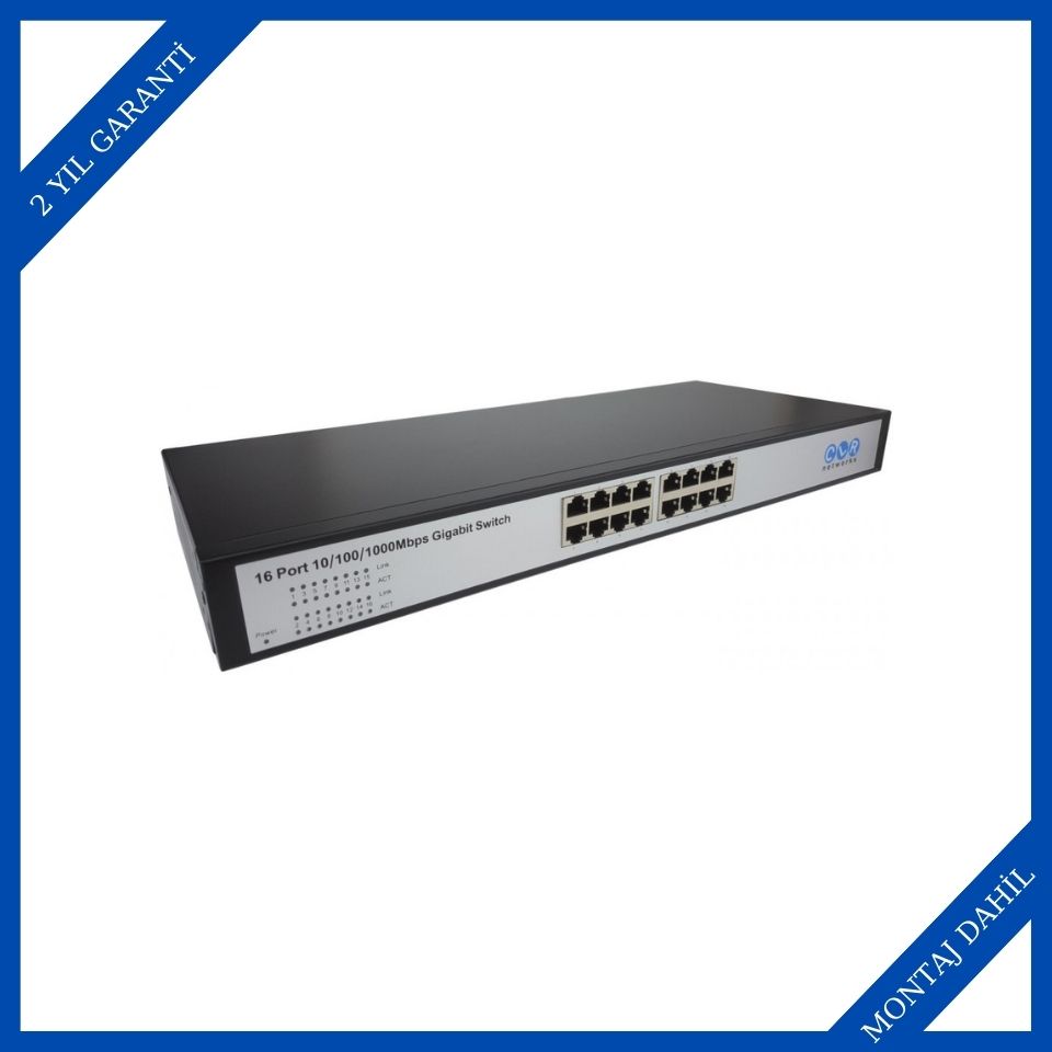 CLR Networks CLR-SWG-1716 Poe Switch